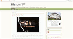 Desktop Screenshot of hityourtv.blogspot.com