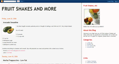 Desktop Screenshot of fruitshakesetc.blogspot.com