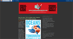 Desktop Screenshot of canadianchefscongress.blogspot.com