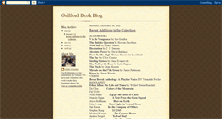 Desktop Screenshot of guilfordbookblog.blogspot.com