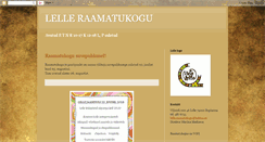 Desktop Screenshot of lelleraamatukogu.blogspot.com