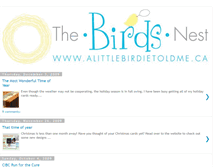 Tablet Screenshot of birdieupdates.blogspot.com