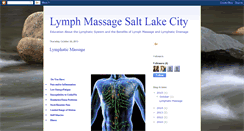 Desktop Screenshot of lymphmassagesaltlake.blogspot.com