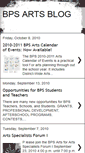 Mobile Screenshot of bpsarts.blogspot.com