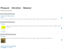 Tablet Screenshot of pleasuredevotionbalance.blogspot.com