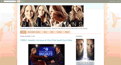 Desktop Screenshot of jenlawfans.blogspot.com