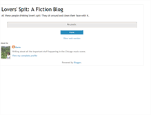 Tablet Screenshot of drinkingloversspit.blogspot.com