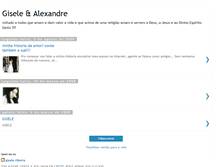 Tablet Screenshot of giseleribeiro.blogspot.com