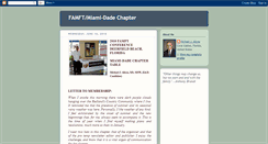 Desktop Screenshot of famft-miami-dade-chapter.blogspot.com
