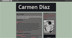 Desktop Screenshot of carmendiaz10.blogspot.com