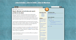 Desktop Screenshot of latestjobsinindia-jobext.blogspot.com
