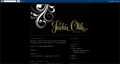 Desktop Screenshot of jackieohhevents.blogspot.com