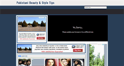 Desktop Screenshot of pakistyletips.blogspot.com