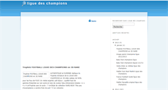 Desktop Screenshot of liguedeschampions-51.blogspot.com