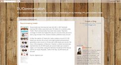 Desktop Screenshot of dlcommunication.blogspot.com