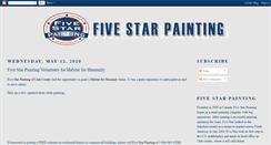 Desktop Screenshot of five-star-painting.blogspot.com