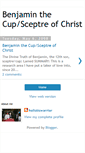 Mobile Screenshot of benjaminthecupsceptreofchrist.blogspot.com