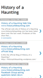 Mobile Screenshot of historyofahaunting.blogspot.com