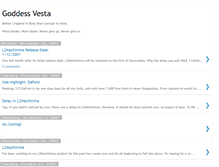 Tablet Screenshot of goddessvesta.blogspot.com
