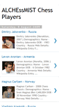 Mobile Screenshot of alchessmist-chess-players.blogspot.com