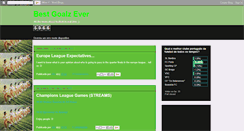 Desktop Screenshot of bestgoals4ever.blogspot.com