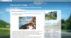 Desktop Screenshot of historiaparatodos2011.blogspot.com