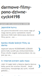 Mobile Screenshot of darmowe-filmy-pono-dziwne-cycki4198.blogspot.com