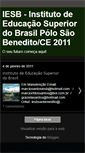Mobile Screenshot of iesbceara.blogspot.com