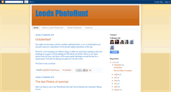 Desktop Screenshot of leedsphotohunt.blogspot.com