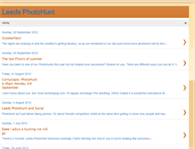 Tablet Screenshot of leedsphotohunt.blogspot.com
