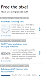 Mobile Screenshot of free-the-pixel.blogspot.com