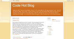 Desktop Screenshot of codehot.blogspot.com