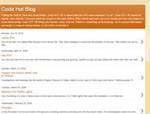 Tablet Screenshot of codehot.blogspot.com