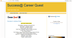 Desktop Screenshot of careerquestresult.blogspot.com