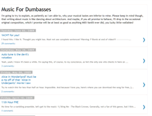 Tablet Screenshot of musicfordumbasses.blogspot.com