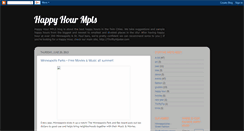 Desktop Screenshot of happyhourmpls.blogspot.com