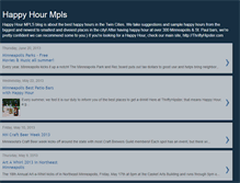 Tablet Screenshot of happyhourmpls.blogspot.com