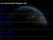 Tablet Screenshot of karawangtv.blogspot.com