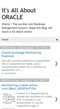 Mobile Screenshot of its-all-about-oracle.blogspot.com