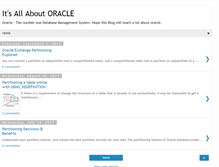 Tablet Screenshot of its-all-about-oracle.blogspot.com