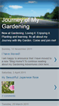 Mobile Screenshot of journeyofmygardening.blogspot.com