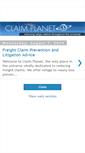 Mobile Screenshot of claimplanet.blogspot.com