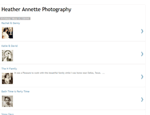 Tablet Screenshot of heatherannettephotography.blogspot.com
