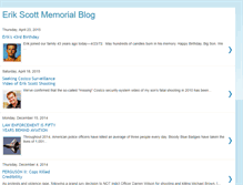 Tablet Screenshot of erikbscottmemorialblog.blogspot.com