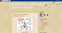 Desktop Screenshot of edemsgestiondelconocimiento.blogspot.com