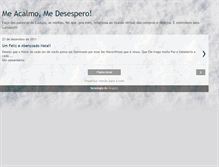 Tablet Screenshot of meacalmomedesespero.blogspot.com