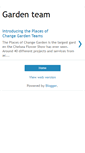 Mobile Screenshot of placesofchangegardenteam.blogspot.com