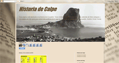 Desktop Screenshot of historiadecalpe.blogspot.com