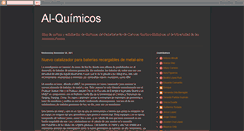 Desktop Screenshot of al-quimicos.blogspot.com