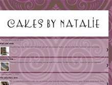 Tablet Screenshot of cakesbynataliej.blogspot.com